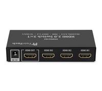 FeinTech VSW03102 HDMI 2.0 Switch 3x1 commutazione automatica 4K 60Hz HDR CEC