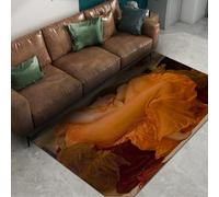 FEIPUHOME Art Classicismo Estetica Tappeto Fiammante Giugno Famoso Pittura Stampa Tappeto per Studio Ufficio Arredamento Sala Conferenze Pile Basso Antiscivolo 200x300cm