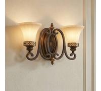 FEISS Applique Drawing Room, 2 luci, larga FEISS