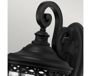 FEISS Applique English Bridle IP44 Ø 26,7 cm nero FEISS