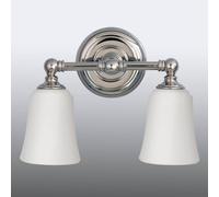 FEISS Applique LED da bagno Huguenot Lake, 2 luci FEISS