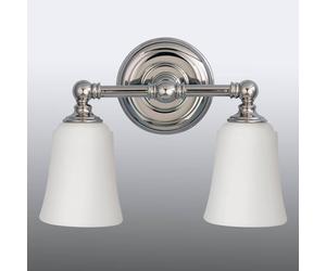 FEISS Applique LED da bagno Huguenot Lake, 2 luci FEISS