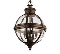 FEISS Lampada a sospensione Adams Ø 37 cm bronzo FEISS