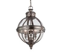 FEISS Lampada a sospensione Adams Ø 37 cm nichel FEISS