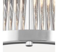 FEISS Plafoniera LED Paulson IP44 cromo Ø 27,9 cm FEISS
