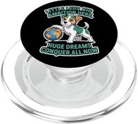 Feisty Amante dei cani Donne Uomini Sassy Piccolo Pet Bold Animale Umorismo PopSockets PopGrip per MagSafe