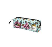 Feisty Pets Glenda Glitterpoop-Astuccio Quadrato HS, Multicolore, 21 x 7 cm