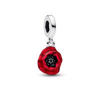 Feitery Carthame - Charm compatibile con braccialetti Pandora e collane con charm e perline per donna