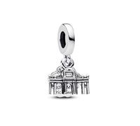 Feitery - Charms, ciondoli a tema viaggio, a forma di cuore con animali marini, da donna, Argento sterling
