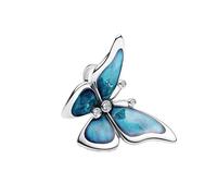 Feitery Ciondolo da donna per bracciali e collane, motivo: piccolo bradipo, abbinabile ad altri charms, Zirconia cubica