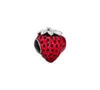 Feitery Ciondolo da donna per bracciali e collane, motivo: piccolo bradipo, abbinabile ad altri charms, Zirconia cubica