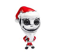 Feitery Compatibile con ciondoli Pandora Halloween, charm luminoso, per donna, klein, Argento sterling