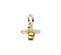 Feitery La Petite Ape Charms Compatibile Pandora Bracciali e Collane Il Mare Blu Charm e Perle per Donna Gioielli per L'Estate