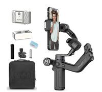 Feiyu SCORP Mini P Kit, Gimbal Stabilizer for Smartphone, AI Tracking Phone Gimbal, w/PD Fast Charge & Multifunction knob, Max Payload 1.15 lb, Gimbal for iPhone 14 Pro Max & Android, YouTube TikTok