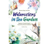 Feiyu Zhou Watercolors in the Garden (Tascabile)