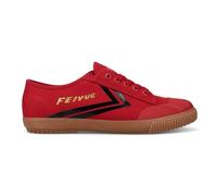 FEIYUE Fe Lo 1920 - Scarpa bassa in tela, con suola in gomma, sneaker alla moda per tutti i giorni, Rosso alto/nero/gldmet, 10 Women/8 Men