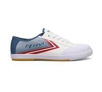 Feiyue Sneaker Unisex in Tela Fe Lo 1920, Bianco, Blu, Rosso., 36 2/3 EU