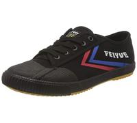 Feiyue Sneaker Unisex in Tela Fe Lo 1920, Nero, Blu, Rosso., 42 2/3 EU