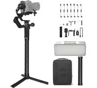 FeiyuTech SCORP-Mini 2 KIT Camera stabilizzatore con ia Tracking/Fill Light per Mirrorless/Compact/Action Camera,Smartphone, carico utile massimo 2,65 Ib