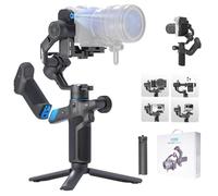 FeiyuTech SCORP Mini 3 Pro Stabilizzatore per Canon Sony Nikon Fotocamera/Action Cam, Smartphone, tracciamento AI da 18m, impugnatura remota rimovibile, carico utile di 4,4 libbre, Gimbal Mirrorless