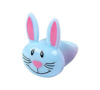 Feizikaw Anello Accessorio Anelli di coniglio per bambini Anelli da vestire Set di gioielli Giocattoli per bambine Fai finta giocare a un regalo (Blue, One Size)