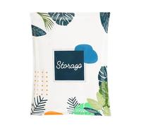 Feizikaw Borsa Viaggio Sacchetto di Compressione sottovuoto per aspirare Vestiti e trapunte, Speciale per spostare Borse Extra Spesse e Extra Grandi, Borse per la conservazione Domestica (D, 80x100)
