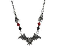 Feizikaw Collana Collana nero Gotico Tema regalo di Halloween Ciondolo Clavicola Catena Street Collana Trend per uomini e donne (B, One Size)