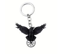 Feizikaw Collana Con Ciondolo Timeless Black Pendant Necklace For Gothic Jewelry Lovers Elegant Statement With Intricate Charm And Durable Chain (BK3, One Size)
