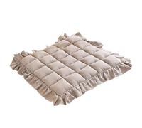 Feizikaw Cuscino per la schiena invernale, spesso, spesso, per giardino, terrazza, casa, cucina, spesso e confortevole (grigio, B)