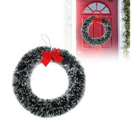 Feizikaw Ghirlanda di fiori artificiali di Natale per trasformare il tuo ingresso in un'idea invernale perfetta per i propri cari Fiori artificiali di Natale