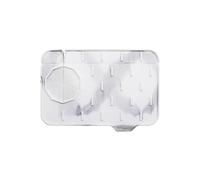Feizikaw Gocciolatoio Doppio disponibile Rubinetto per bagno da cucina a prova di spruzzi Lavello in silicone Lavello Scarico per lavello per la ritenzione 'acqua (D, One Size)