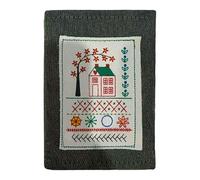 Feizikaw Kit per ricamo a punto natalizio portatile, per tutti gli scenari, kit completo di strumenti incluso, tutorial passo-passo, ideale per principianti e amanti del fai da te