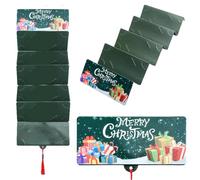 Feizikaw Weihnachten Set 2026 Cr Eative Ca Sh Surprise Busta Mo o Gi Ft Porta Carte con 6 slot Multiple Pull Holder Surprise Christma Xmas Gi Ft Card (verde, taglia unica)