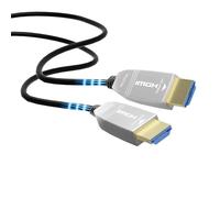 FeizLink 8K Cavo Hdmi Fibra Ottica 25M, Cavo HDMI 2.1 Supporta 4K 120Hz 8K 60Hz 48Gbps HDR10, Compatibile con Blu-ray/TV Box/HDTV/Proiettore/Console di Gioco/AVR