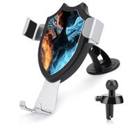 FekiLoot Ice and Fire Dragons, supporto magnetico per telefono, supporto per telefono aggiornato, supporto universale per auto per GPS e tutti gli smartphone.