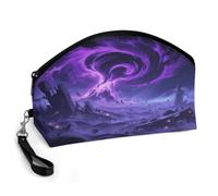 FekiLoot Interstellar Ruins - Trousse per cosmetici, trousse da toilette | Piccola borsa cosmetica da viaggio per le donne organizer portatile estetica per accessori da viaggio articoli da toeletta