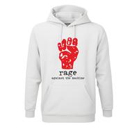 FELAPA RAGE AGAINST THE MACHINE CON CAPPUCCIO HOODIES RATM HEAVY RAP METAL