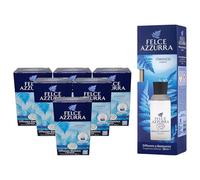 Felce Azzurra, Aria di Casa, Diffussore Elettrico Luminoso + Ricarica da 20ml, CLASSICO (6 Unità) + Diffusore a Bastoncini CLASSICO 120ml