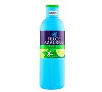 Felce Azzurra, Bagnoschiuma Profumato Fresco Bergamotto, 650 ml | Detergente delicato e idratante per pelle morbida, note esotiche di cocco e cannella, dermatologicamente testato