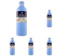 Felce Azzurra - Bagnoschiuma Profumato Mandorla e The Bianco, Bagno Schiuma Detergente Delicato Idratante per Pelle Morbida dalle Note Dolci e Cremose, Bagnodoccia Dermatologicamente Testato, 650 ml