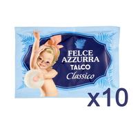 Felce Azzurra Bustina Talco In Polvere Classico Corpo In Busta 100gr 10Pz