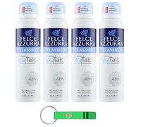 Felce Azzurra - Deodorante Spray Classico Formula IdraTalk, efficacia 48 ore, senza macchie, 150 ml + portachiavi Beni Culinari