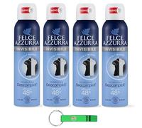 Felce Azzurra Deodorante Spray Invisibile Deocomplex, Efficacia 48 ore, Nessuna macchia, 150 ml + Portachiavi Beni Culinari