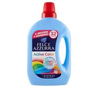 Felce Azzurra - Detersivo Lavatrice Liquido Active Color Capi Bianchi e Colorati Proteggi Colori, Bucato Fresco Profumato Colore Vivo, Detersivi Concentrati Smacchia anche a Freddo 1595ml (32 Lavaggi)