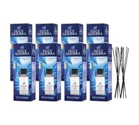 Felce Azzurra Diffusore Ambiente a Bastoncini, Fragranza Classico Original, Formato 120 ml (8 Unità) + Ricambio 10 Bastoncini Per Diffusori Neri