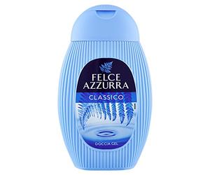 Felce Azzurra - Docciaschiuma Profumato Classico, Gel Detergente Fresco e Idratante per Pelle Morbida, Doccia Schiuma Delicato con Note di Rosa e Lavanda, Gel Doccia Dermatologicamente Testato, 250 ml