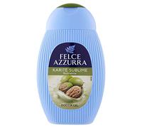Felce Azzurra - Docciaschiuma Profumato Karitè Sublime, Gel Detergente Idratante Pelle Morbida, Doccia Schiuma Delicato con Note Patchouli e Frutti Rossi, Gel Doccia Dermatologicamente Testato, 250 ml