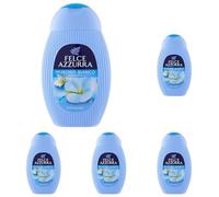 Felce Azzurra - Docciaschiuma Profumato Muschio Bianco, Gel Detergente Idratante per Pelle Morbida, Doccia Schiuma Fresco Delicato Note Rosa e Bergamotto, Gel Doccia Dermatologicamente Testato, 250 ml