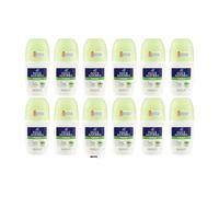 Felce Azzurra Fresh Deo Roll-On con Aloe Vera, Formula IdraTalc, 48h Efficacia, senza macchie, 50 ml, confezione da 12 + Italy shop portachiavi gratuito