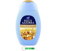 Felce Azzurra Gel Doccia Oro e Spezie/Inconfondibile Profumo Doccia Gel 250ml + Portachiavi Beni Culinari